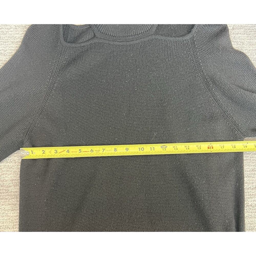 Jason Wu Pullover Shoulder Cutout Crew Neck Sweater Classic Oversized SZ XS - Picture 8 of 8